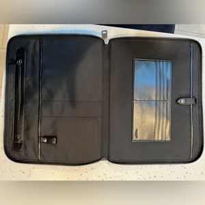 Coach 9”x11” zip portfolio